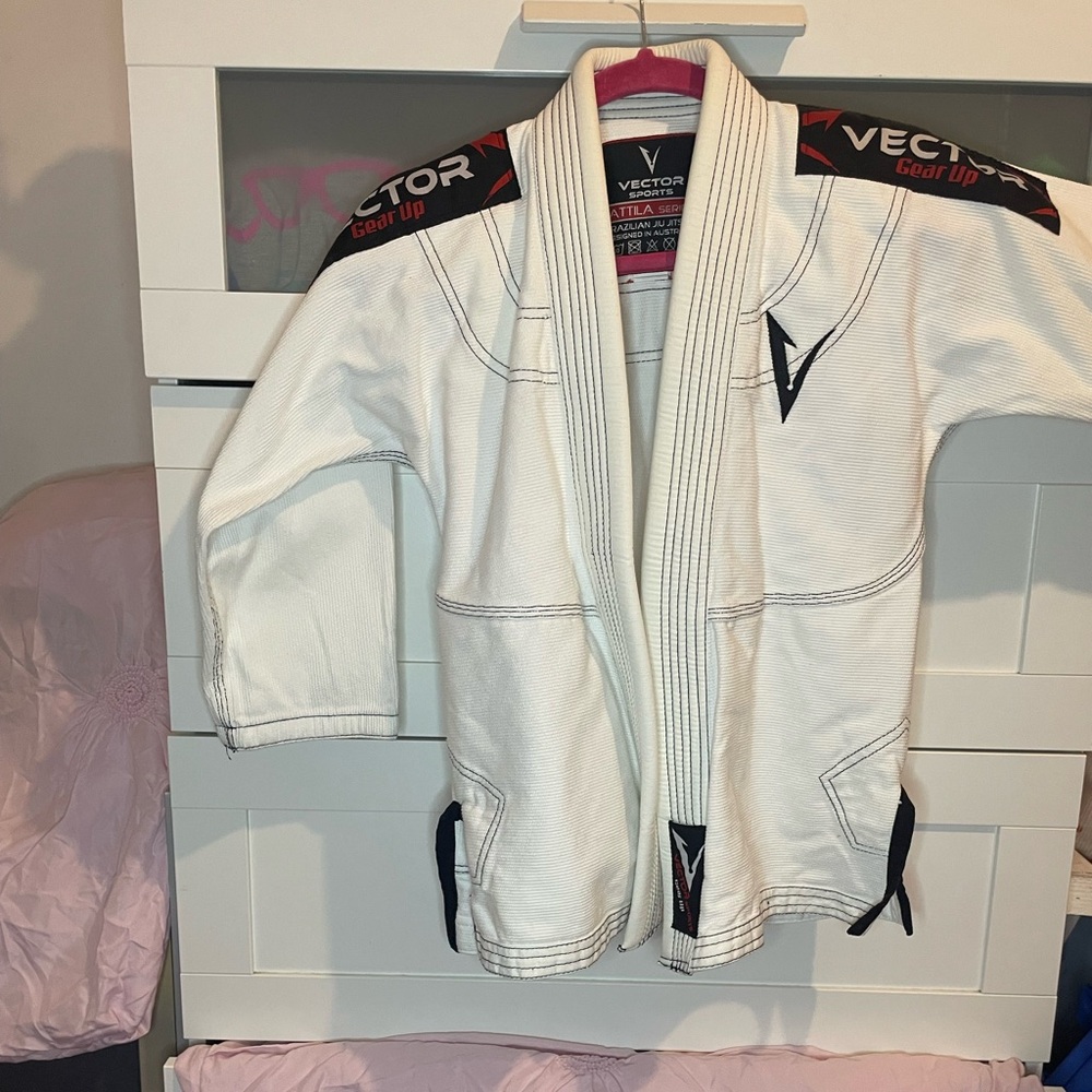 Vector Martial Arts Gi in White and Black